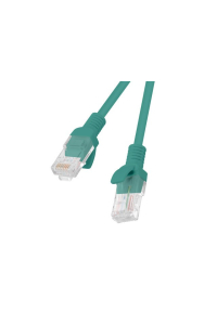 Obrázok pre Lanberg PCU5-20CC-0050-G síťový kabel Zelená 0,5 m Cat5e U/UTP (UTP)