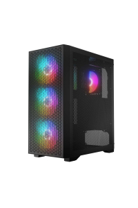 Logic DART PRO ARGB MIDI skříň USB-C černá Obrázok pre Logic DART PRO ARGB MIDI skříň USB-C černá