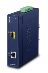 Obrázok pre PLANET IGT-805AT konvertor síťové kabeláže 1000 Mbit/s Modrá