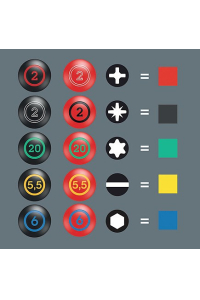 Obrázok pre Wera 9621 Sada Plochý šroubovák