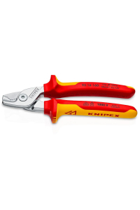 Obrázok pre Knipex 95 16 160 štípací kleště / krimpovací kleště na napájecí kabely Červená, Nerezová ocel, Žlutá Štípací kleště na napájecí kabely