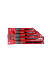 Obrázok pre Set of 5 screwdrivers 2 flat and 3 cross-head