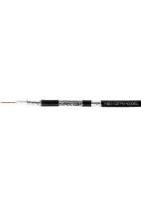 Obrázok pre Coaxial cable NS113TRI HQ PE gelled black 300m