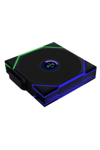 Obrázok pre Lian Li Uni Fan TL120 LCD Reverse Blade Wireless Počítačová skříň Ventilátor 12 cm Černá 1 kusů