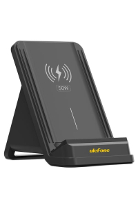 Ulefone WCS01 nabíječka na PDA/mobilní telefon Chytrý telefon Černá USB Bezdrátové nabíjení Rychlé nabíjení Vnitřní Obrázok pre Ulefone WCS01 nabíječka na PDA/mobilní telefon Chytrý telefon Černá USB Bezdrátové nabíjení Rychlé nabíjení Vnitřní