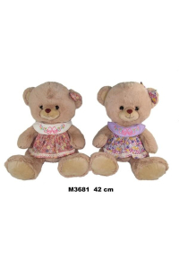 Obrázok pre Teddy bear in clothes 42cm MIX