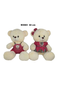 Obrázok pre Teddy bear in clothes 42cm MIX