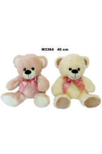 Obrázok pre Teddy bear with bow 40cm MIX