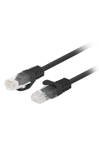 Obrázok pre Lanberg PCU6-20CC-0200-BK síťový kabel Černá 2 m Cat6 U/UTP (UTP)