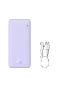 Obrázok pre Baseus Airpow Lithium-polymerová powerbanka 10000 mAh 20 W Fialová