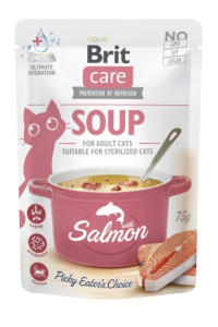 Obrázok pre BRIT Care Soup Salmon - polévka pro kočku - 75g