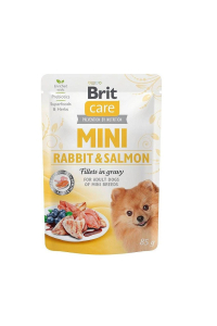 Obrázok pre BRIT Care Mini Rabbit&Salmon - vlhké krmivo pro psy - 85g