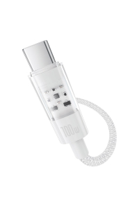 Obrázok pre Baseus Gem Rychlonabíjecí kabel USB A na USB C 1 m 100 W Bílá