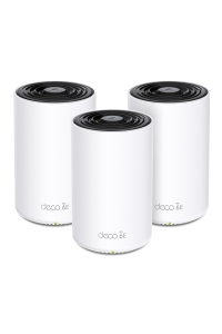 Obrázok pre TP-Link Deco XE75 Pro (3-pack) Tři pásma (2,4 GHz / 5 GHz / 6 GHz) Wi-Fi 6E (802.11ax) Bílá Vnitřní