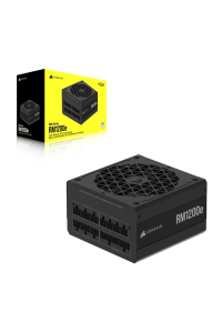 Corsair RMe Series RM1200e napájecí zdroj 1200 W 24-pin ATX ATX Černá Obrázok pre Corsair RMe Series RM1200e napájecí zdroj 1200 W 24-pin ATX ATX Černá
