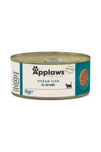 APPLAWS Ocean Fish in Broth - mokré krmivo pro kočky - 70g Obrázok pre APPLAWS Ocean Fish in Broth - mokré krmivo pro kočky - 70g