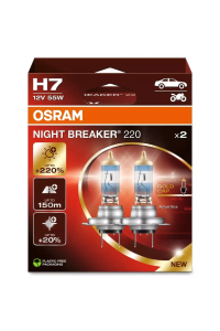 Obrázok pre OSRAM NIGHT BREAKER 220 H7 AUTO HALOGENOVÁ ŽÁROVKA 2 kusů