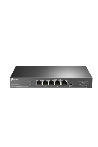 Obrázok pre TP-Link TL-SG105PP-M2 síťový přepínač Nespravované Gigabit Ethernet (10/100/1000) Podpora napájení po Ethernetu (PoE) Černá