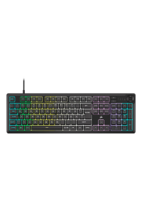 Obrázok pre Corsair K55 CORE RGB klávesnice Hraní USB QWERTZ Německý Černá
