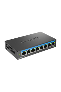 Obrázok pre D-Link DMS-108 Nespravované L2 2.5G Ethernet (100/1000/2500) Černá