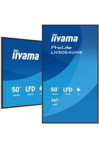 Obrázok pre iiyama LH5064UHS-B1AG sdělovací displej Plochá digitální tabule 127 cm (50