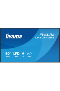 Obrázok pre iiyama LH5064UHS-B1AG sdělovací displej Plochá digitální tabule 127 cm (50