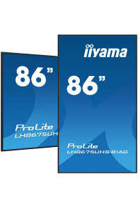Obrázok pre iiyama LH8675UHS-B1AG sdělovací displej Plochá digitální tabule 2,17 m (85.6