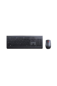 Obrázok pre Lenovo 4X30H56809 klávesnice Obsahuje myš Kancelář RF bezdrátový QWERTZ Německý Černá