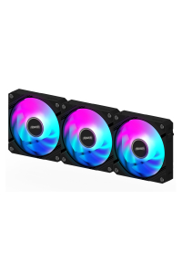 Obrázok pre GIGABYTE AORUS EZ CHAIN FAN 120 (3-Pack) Základová deska Ventilátor 12 cm Černá 3 kusů