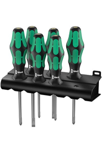 Wera 335/350/355/6 Kraftform Plus Sada Standardní šroubovák Obrázok pre Wera 335/350/355/6 Kraftform Plus Sada Standardní šroubovák