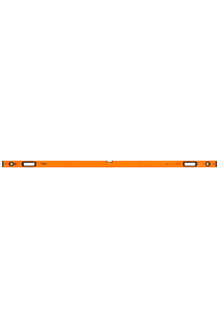 Obrázok pre Aluminium spirit level S 400, 3 vials, 2 handles, 200 cm