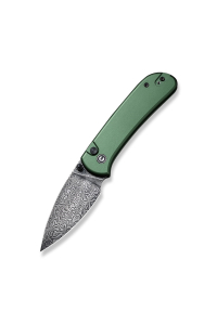 Obrázok pre Knife CIVIVI Qubit Damascus Aluminum Green C22030E-DS1