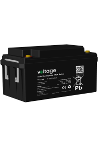 Obrázok pre AGM Battery Voltage 12V 65Ah VE12-65 Lifespan 6-9 years
