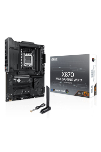 ASUS X870 MAX GAMING WIFI7 AMD X870 Zásuvka AM5 ATX Obrázok pre ASUS X870 MAX GAMING WIFI7 AMD X870 Zásuvka AM5 ATX