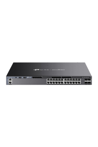 Obrázok pre TP-Link Omada SG6428XHP síťový přepínač Řízený L3 Gigabit Ethernet (10/100/1000) Podpora napájení po Ethernetu (PoE) 1U Černá