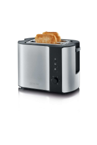 Obrázok pre Severin 2589 2 krajíců 800 W Černá, Nerezová ocel
