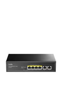 Cudy GS1006P síťový přepínač Nespravované Gigabit Ethernet (10/100/1000) Podpora napájení po Ethernetu (PoE) Černá Obrázok pre Cudy GS1006P síťový přepínač Nespravované Gigabit Ethernet (10/100/1000) Podpora napájení po Ethernetu (PoE) Černá