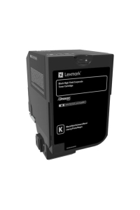 Obrázok pre Lexmark 74C2HKE tonerová náplň 1 kusů Originální Černá