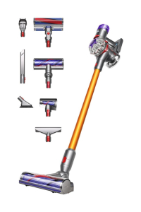 Obrázok pre Dyson V8 Absolute Tyčový vysavač 2 v 1 Baterie Suchý Bezsáčkové Stříbrná, Žlutá
