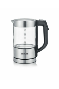 Severin WK 3458 elektrická konvice 0,5 l 1100 W Černá, Průhledná Obrázok pre Severin WK 3458 elektrická konvice 0,5 l 1100 W Černá, Průhledná