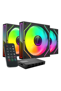 Obrázok pre Mars Gaming MF3DPROKIT Chladicí systém pro počítač Počítačová skříň Ventilátor 12 cm Černá