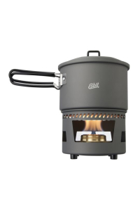 Obrázok pre ESBIT Cookset with alcohol burner Dávkovač 1,5 l Hliník, Černá