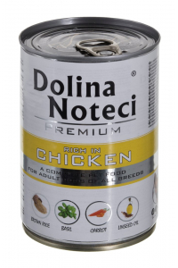 Obrázok pre DOLINA NOTECI Premium Rich in chicken - Mokré krmivo pro psy - 400 g