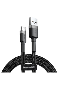 Obrázok pre Kabel Baseus Cafule 2,4A 1m Micro USB (šedý/černý)