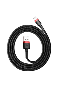 Obrázok pre Kabel USB Lightning Baseus Cafule 1,5A 2m (černý a červený)