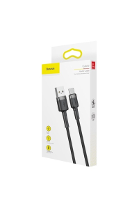 Baseus CATKLF-BG1 kabel k mobilnímu telefonu Černá 1 m USB A USB C Obrázok pre Baseus CATKLF-BG1 kabel k mobilnímu telefonu Černá 1 m USB A USB C