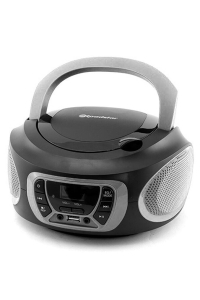 Obrázok pre Roadstar CDR-365U/SL CD přehrávač Přenosný CD přehrávač Černá, Stříbrná