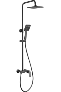 Obrázok pre Shower set with rain shower and faucet