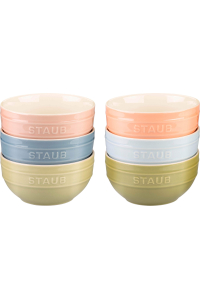 Obrázok pre Set of 6 bowls 14 cm, multicolor
