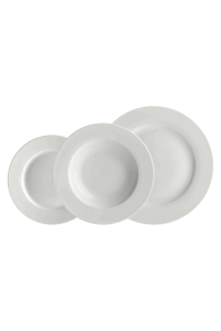 Obrázok pre Set of 12 rimmed plates